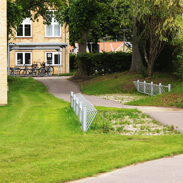 Horsens Gymnasium og HF med 686 cykelparkeringspladser